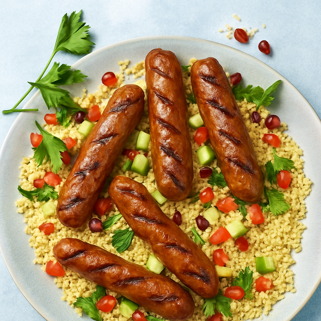 Merguez Lamb Sausages - Spicy North African–style — bold, pork-free flavor.