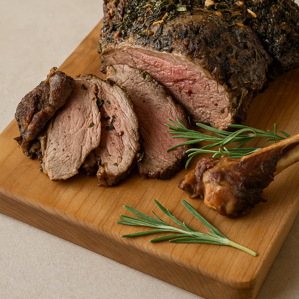 Smoked Lamb Pastrami – lamb, smoke, and spice in perfect harmony.